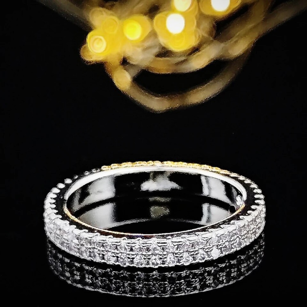 Stylish Wedding Ring Set - Picture 5 of 5